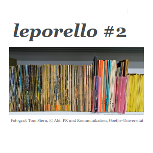 leporello#2 - Die zweite Ausgabe des Newsletters ist erschienen