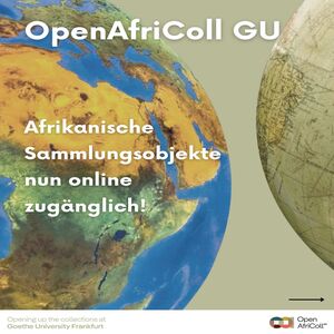 OpenAfriColl GU: Afrikanische Sammlungsobjekte nun online zugänglich!